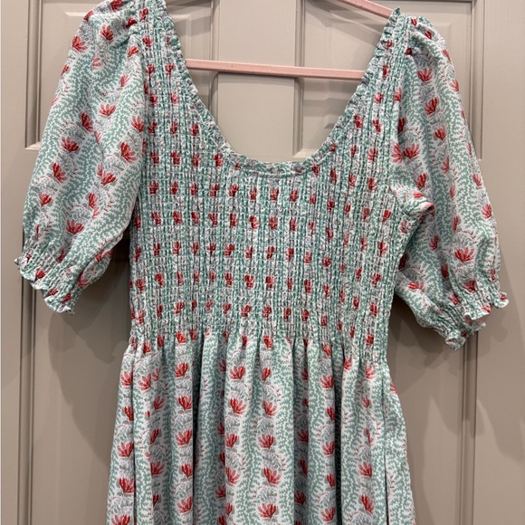 Hill House Floral Smocked Maxi Dress - Picture 2 of 4